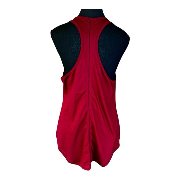 Zyia Active Women’s Racerback Tank Top, Burgundy Red Wine Colour, Size XXL. - Picture 3 of 5